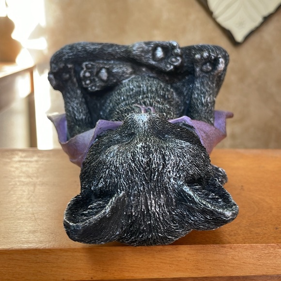 Yoga Namaste Halloween Black Cat - Picture 8 of 9